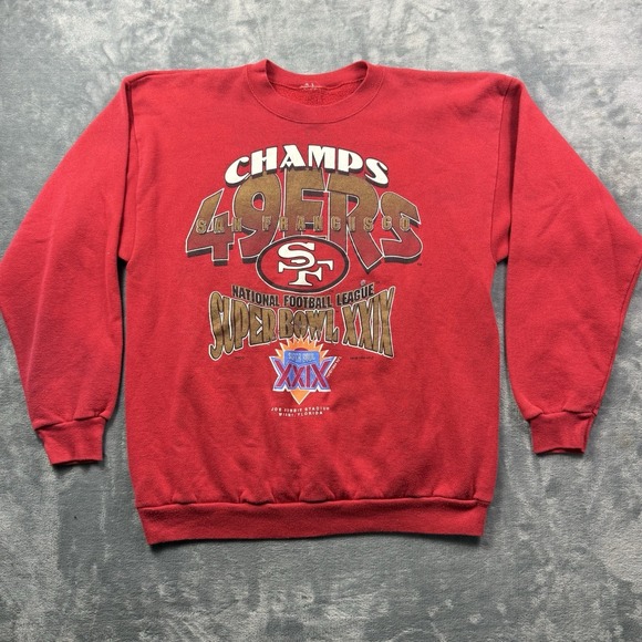Competitor Other - 1994 San Francisco 49ers Super Bowl XXIX NFC Champs Sweatshirt XL Vintage